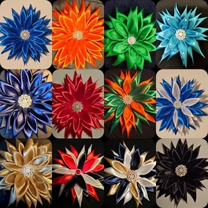 satin ribbon corsage - Picture 1 of 1