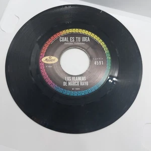 Los Vlamers de Marco Rayo Cual Es Tu Idea / Cumbiambera 45 Vinyl Record VG+ - Picture 1 of 2