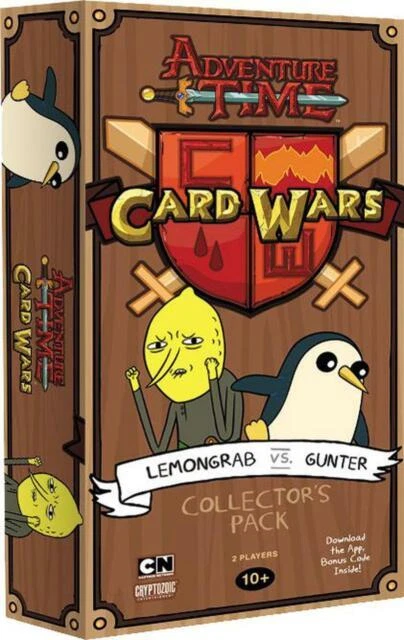 Cryptozoic Entertainment Adventure Time Card Wars Lemongrab vs Ginter Game