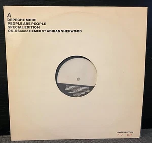 12" 45 DEPECHE MODE People are People Special Edition Sherwood remix Limited - Imagen 1 de 5
