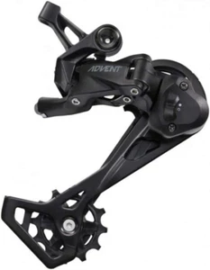 ADVENT Rear Derailleur - 9 Speed, Long Cage, Black, with Clutch - Picture 1 of 1
