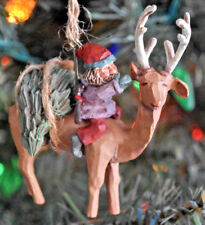Hallmark: Home From The Woods - Folk Art Americana Collection - Classic Ornament