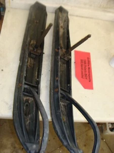 1989 POLARIS INDY lc 500 sp plastic skis spindles loops 1 needs carbide set  - Picture 1 of 17