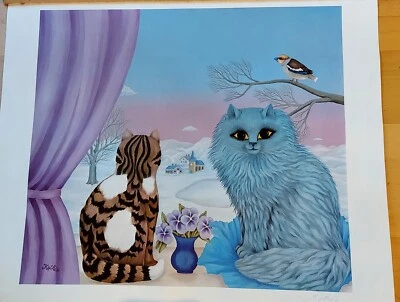 Kathia Berger ,Offsetdruck, ungerahmt,Handsigniert  - Bild 1 von 2