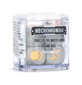 Necromunda: Tribes of the Wastelands Dice Set - Brand New, Sealed - Picture 1 of 2