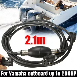 210CM Outboard Fuel Line Hose Connector Assembly For Yamaha Johnson Mariner New - Picture 1 of 10