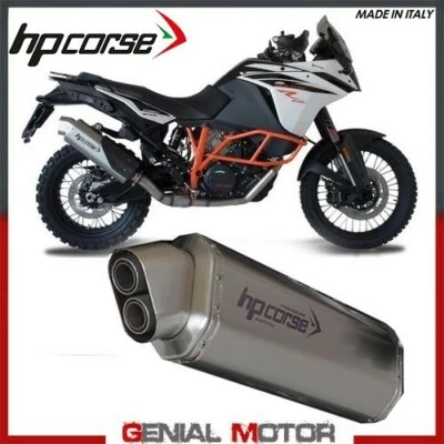Tubo De Escape Hp Corse 4Track Titanium para KTM Super - Adventure - R 2015 15 - Imagen 1 de 4