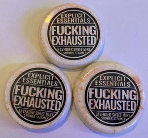 Duschdampfer Aromatherapie 3er Set Explicit Essentials Lavendel Sweet Mint - Bild 1 von 2