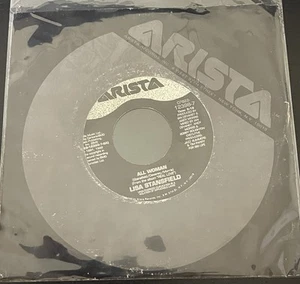 LISA STANSFIELD - ALL WOMAN / EVERYTHING WILL GET BETTER 45 7" JUKEBOX SINGLE VG - Picture 1 of 1