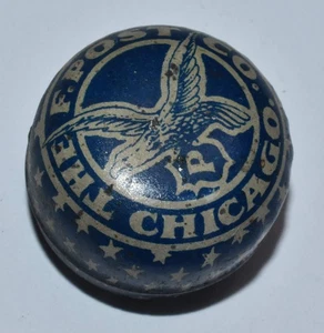 The Post Company Chicago - Empty Tracing Cloth Powder Metal Container 1930's - Foto 1 di 6