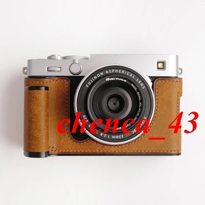 New Handmade Half Case for Fujifilm X-E5 Leather Insert XE5 Camera Cover Kontice - Image 1 of 4