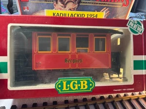๐ G - LGB -3707 BECGLIEFL PASSENGER COACH - RED - NEW ๐ฅG736 - Picture 1 of 4