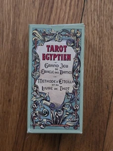 Tarot Ägypten Ägyptisch 78 Karten Deck Frankreich Grand Jeu de Oracle des Dames - Bild 1 von 13