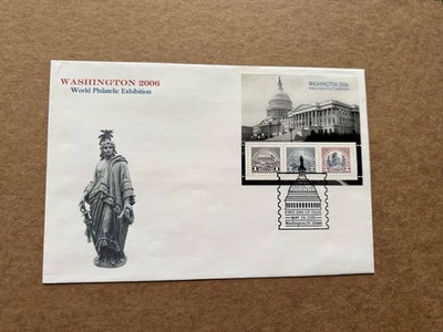 US 2006 FDC +Washington 2006 Sheet #4075 +Unaddressed + Custom Crafted Cachet - Image 1 of 2