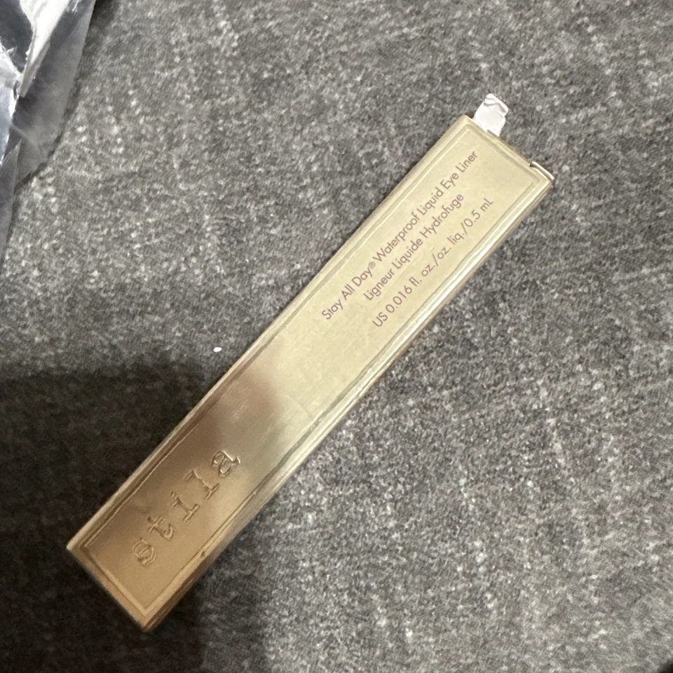 2x Stila Stay All Day Waterproof Liquid Eye Liner - Alloy