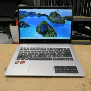 Acer Spin 3 SP314-21 Ryzen 3 3250U 14" Convertible Tablet Laptop Windows 11 Home - Picture 1 of 17