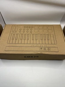 M-Vave SMK-25 Midi Control USB Keyboard 25 Keys 8 Backlit Drum Pads - Picture 1 of 3
