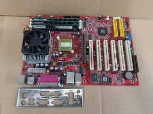 Carte mère MSI KT4V MS-6712 Socket A/462 ATX avec RAM Athlon XP 1800+ & 768MB - Photo 1/2
