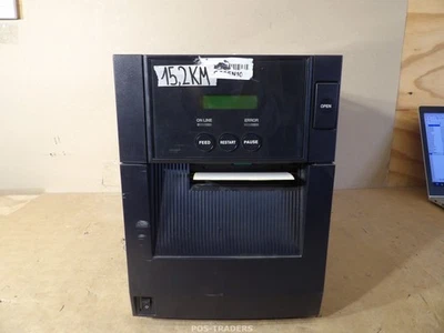 Toshiba B-SA4TM-GS12-QM-R Thermal Barcode Label Printer LAN - 15,2 KM / PRINT OK - Bild 1 von 4