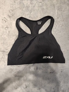 2XU Black Size Large Racerback Sports Bra - Picture 1 of 3