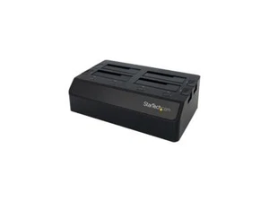 StarTech.com USB 3.0 to 4-Bay SATA 6Gbps Hard Drive Docking Station w/ UASP & - Picture 1 of 3