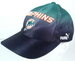 Baseballkappe Miami Dolphins Football Puma NFL Pro Line authentisch Druckknopflasche Damen - Bild 1 von 7