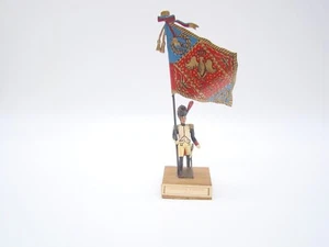 CBG MIGNOT - PORTE DRAPEAU GRENADIERS A CHEVAL - PLOMB PEINT - 54MM - ANCIEN - - Picture 1 of 5