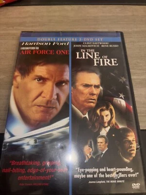 Air Force One / In The Line of Fire (2-Disc DVD, Widescreen)  Harrison Ford   - Image 1 of 4