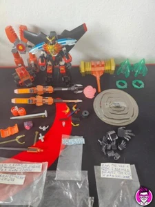 Super Robot Chogokin King Of Braves GaoGaiGar + 3 Set Extra - Bandai Robot Ac... - Foto 1 di 18