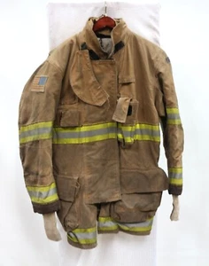 GLOBE GXTREME Firefighter JACKET FIRE RESCUE DCFD 44x35 (retired)  #2-791 - Picture 1 of 5