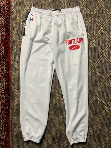 PORTLAND TRAIL BLAZERS NIKE NBA AUTHENTIC WARMUP/PRACTICE PANTS 2000S VTG XL Cover