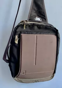 Mountain Equipment CO-OP Sling Bag Laptop Compartments Zip Pockets Gray/Lt.Mauve - Picture 1 of 15