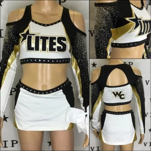Cheerleading Uniform Allstars World Cup Lites Adult S - Picture 1 of 8