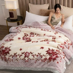 Super Cozy Warm Soft Blanket 2024 New Fabric Blanket Bed Cover Quilt Bed Duvet - Picture 1 of 12