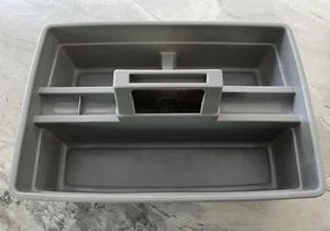 2002 Gray Rubbermaid 3154 Divided Storage Roughneck Carry Caddy Made In USA - Picture 1 of 7