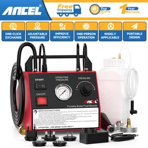 ANCEL BR2000 Auto Air Brake Bleeder Vacuum Oil Bleeding Extractor Fluid Adapters - Picture 1 of 12