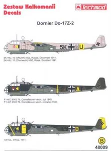 Techmod Decals 1/48 DORNIER Do-17Z German Bomber - Bild 1 von 4
