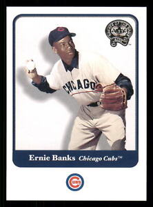 Ernie Banks 2001 Fleer Greats of the Game #53 Chicago Cubs