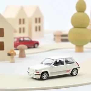 Véhicule Norev Renault SuperCinq GT Turbo Ph II 1988 Blanc Jet-car 1/43 - Imagen 1 de 1