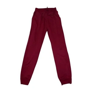 Truth Substance Common Sense Slim Fit Joggers Size 16 Burgundy - Picture 1 of 3