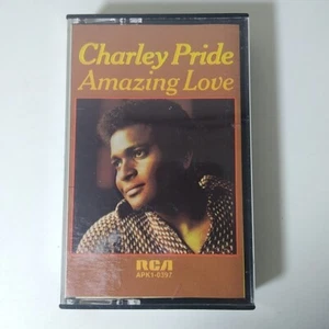 Charley Pride - Amazing Love 1973 RCA Paper Label Cassette Tape APK1-0397 - Picture 1 of 2