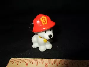 Fisher Price Little People Fire Rescue Station truck number 3 Dog Dalmatian toy - Picture 1 of 3