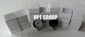 25 PACK PRESSURE GAUGE Hydraulic Compressor 2" Dial 0-100 psi LOWER mnt 1/4" NPT - Picture 1 of 2