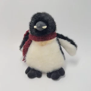 Boyds Bears & Friends 9" Penguin w/ Scarf Plush Stuffed Animal - Picture 1 of 5