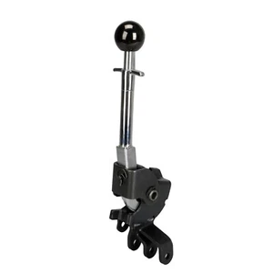 1969-1976 Conjunto Corvette Stock Shifter en cromo con perilla de cambio cromada negra - Imagen 1 de 5