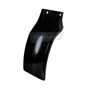 POLISPORT BLACK MUD FLAP SHOCK GUARD - YAMAHA YZ 125 250 2005 - 2024 MOTOCROSS - Picture 1 of 1