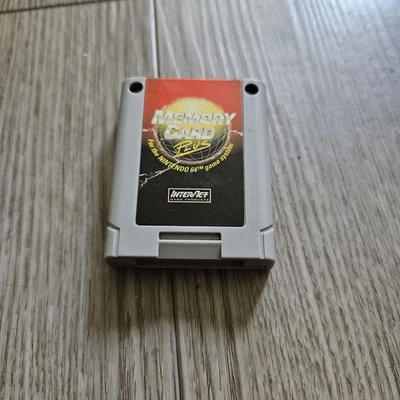 InterAct Memory Card Plus for Nintendo 64 N64 SV-375A 4in1 Memory Pack - Image 1 of 4