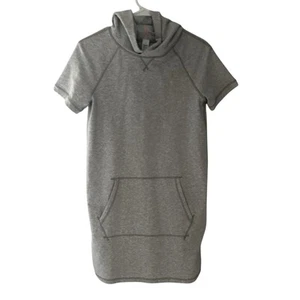 NWT Ivivva Lululemon Girls Size 14 Grey Good Feels Dress Hooded Pocket Loose Fit - Picture 1 of 5