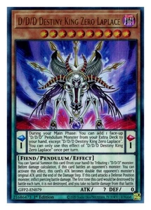 D/D/D Destiny King Zero Laplace Ultra Rare Ghosts From the Past: The 2nd Hauntin - Bild 1 von 2