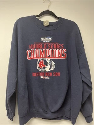 2004 Vintage Parade Edition Boston Red Sox Champion Sweater LEE Blank - Image 1 of 4